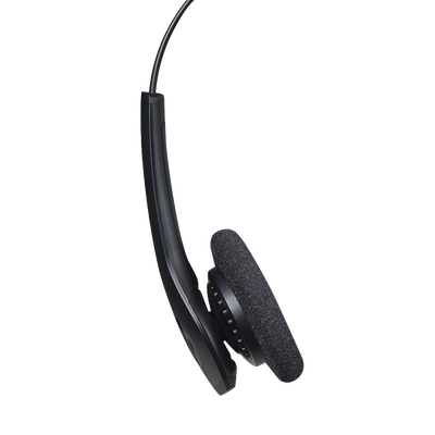 Jabra Biz 1500 Duo, auricular profesional con cancelación de ruido, ideal para contact center con conexión QD (1519-0157)