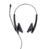 Jabra Biz 1500 Duo, auricular profesional con cancelación de ruido, ideal para contact center con conexión QD (1519-0157)