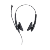 Jabra Biz 1500 Duo, auricular profesional con cancelación de ruido, ideal para contact center con conexión USB (1559-0159)