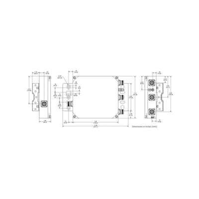 TRIPLEXOR 600+700/PCS/AWS 50W -161dBc 4.3-10 IP67 .