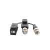 Kit de Transceptor (Balluns) TURBOHD con Boton Push / Hasta 8 MP (4K) / 100% Cobre / Soporta HD-TVI / AHD / CVI / CVBS / Audio por Coaxitron / Datos para Menu de Configurar de Cámaras