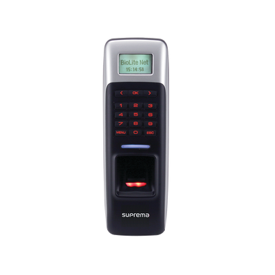 BioLite Net Lector de Huella con Teclado y PROX 125KHz EM/ Protección IP65 / Uso con BioStar 2 BioLite Net Lector de Huella con Teclado y PROX 125KHz EM/ Protección IP65 / Uso con BioStar 2
