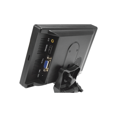 Monitor 7" TFT-LCD ideal para colocar en vehículos o DVR/NVR. Entradas de video HDMI, VGA y RCA (CVBS) Monitor 7" TFT-LCD ideal para colocar en vehículos o DVR/NVR. Entradas de video HDMI, VGA y RCA (CVBS)
