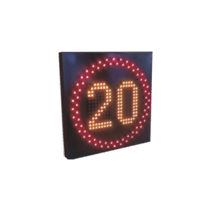 Pantalla para limite de velocidad