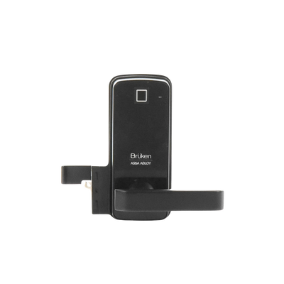 Cerrojo Electrónico con Manija y Lector de Huella/ Tarjeta para Puerta de Vidrio