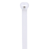 Cincho de Nylon 6.6 Dome-Top® Con Lengüeta de Bloqueo de Acero Inoxidable, 305 mm largo x 4.7mm ancho, Color Natural, Paquete de 100pz