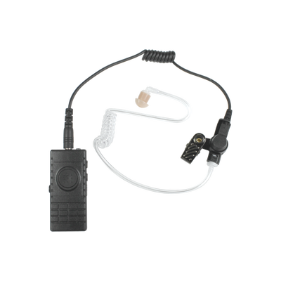 PTT Bluetooth con tubo acústico para radios HYT con Bluetooth interconstruido, incluye cargador USB.