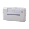 Detector de movimiento inalámbrico de doble cobertura, ideal para lugares angostos, fachadas o generar bardas virtuales hasta 24 metros