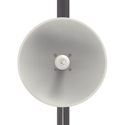ePMP Force 200L para zonas con alta interferencia, hasta 200 Mbps, 4910 - 5970 MHz, 802.11n, Antena de 25 dBi, latencia baja