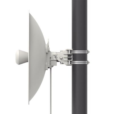 ePMP Force 200L para zonas con alta interferencia, hasta 200 Mbps, 4910 - 5970 MHz, 802.11n, Antena de 25 dBi, latencia baja