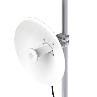 ePMP FORCE4525L / Para zona con alta interferencia / hasta 600 + Mbps / Antena Integrada de 25 dBi / Basado en 802.11ax Wi-Fi 6 / 5.150–5.920 GHz / Monitoreo desde cnMaestro