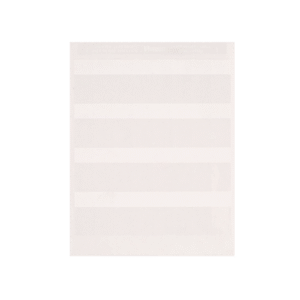 Hojas con 1000 Etiquetas para Impresora Láser/Inyección de Tinta, para Patch Panel, Face Plate o Cajas Superficiales, Para Identificación 4 Puertos, Color Blanco