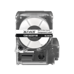 Casete de 100 Etiquetas, Para Placas de Pared, Identificación de 4 Puertos, Color Blanco Casete de 100 Etiquetas, Para Placas de Pared, Identificación de 4 Puertos, Color Blanco