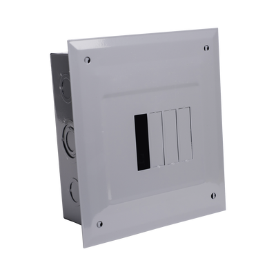 Centro de Carga para Empotrar, 04 Polos, 100 A, 1 Fase 3 Hilos, 120/240 V AC, 60Hz Centro de Carga para Empotrar, 04 Polos, 100 A, 1 Fase 3 Hilos, 120/240 V AC, 60Hz