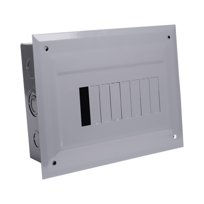 Centro de Carga para Empotrar, 08 Polos, 100 A, 1 Fase 3 Hilos, 120/240 V AC, 60Hz Centro de Carga para Empotrar, 08 Polos, 100 A, 1 Fase 3 Hilos, 120/240 V AC, 60Hz