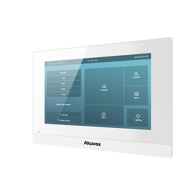 Monitor Linux / Pantalla Touch de 7 Pulgadas / SIP / POE / WIFI / Compatible con Frentes de Calle Akuvox