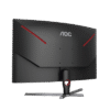 Monitor Curvo 32" WIDESCREEN GAMING W-LED VA, Resolución 1920x1080p 165Hz, con Entradas de Video HDMI / DISPLAYPORT, Bisel Ultra Delgado, Soporta VESA