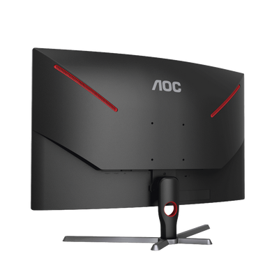 Monitor Curvo 32" WIDESCREEN GAMING W-LED VA, Resolución 1920x1080p 165Hz, con Entradas de Video HDMI / DISPLAYPORT, Bisel Ultra Delgado, Soporta VESA