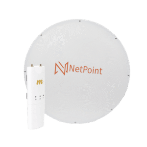 Kit de radio C5C con Antena NPX3GEN3 de 37 dBi, Frecuencia (4.9-6.2 GHz), ideal para distancia de hasta 100 km.