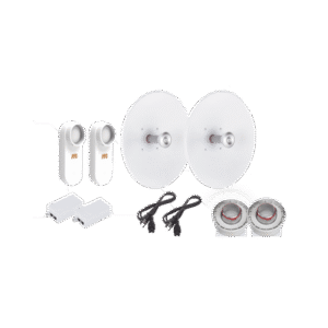 Enlace completo de 2 radios C5X con antenas UD-TP-27 (27 dBi), rango de frecuencia extendida (5.1 a 6.4 GHz), incluye inyector POE y cable de alimentación y adaptador para la antena Enlace completo de 2 radios C5X con antenas UD-TP-27 (27 dBi), rango de frecuencia extendida (5.1 a 6.4 GHz), incluye inyector POE y cable de alimentación y adaptador para la antena