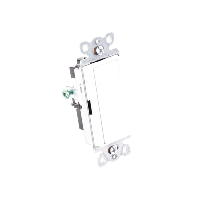 Apagador convencional On/Off, 15 Amp un solo polo.