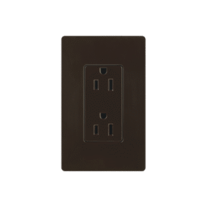 TOMACORRIENTE 120V/15A COLOR CAFE