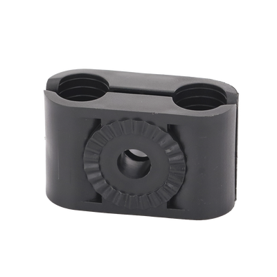 Paquete de 10 Sujetadores Plasticos Para Cable Coaxial de 1/2"