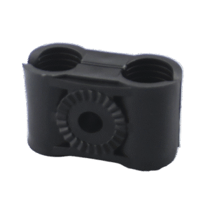 Paquete de 10 Sujetadores Plasticos Para Cable Coaxial de 1/2"