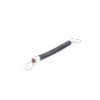 Cable para Baterías, 0.2m, Negro, Calibre 2 AWG con Terminales de Ojo en Ambos Extremos