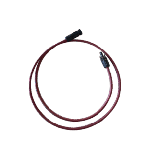 Cable Fotovoltaico, 1 m, Rojo, Calibre 10 AWG con Terminal MC4-M en ambos extremos Cable Fotovoltaico, 1 m, Rojo, Calibre 10 AWG con Terminal MC4-M en ambos extremos