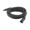 Cable Fotovoltaico 2.5 m, Negro, Calibre 10 AWG con Terminales MC4 en Ambos Extremos