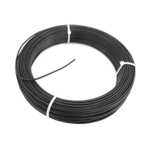 Cable Fotovoltaico Negro / 6mm² (10AWG) / Material COBRE / 2000V / Rollo de 25 m