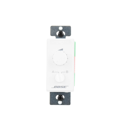 Contolador de Volumen mas selector de fuente | Blanco