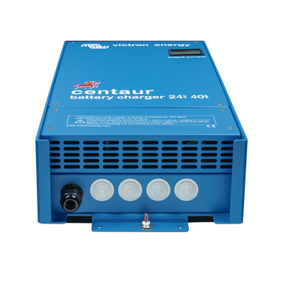 Centaur 24/40 / Cargador de Baterías 24V, 40A / Para Ambientes Marinos y Terrestres. / Bancos de 160 a 400 Ah