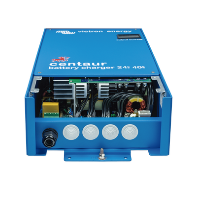 Centaur 24/40 / Cargador de Baterías 24V, 40A / Para Ambientes Marinos y Terrestres. / Bancos de 160 a 400 Ah