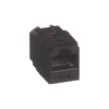 Módulo Acoplador RJ45 a RJ45, Mini-Com, Categoría 6, Color Negro