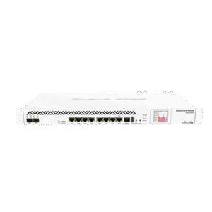 CoreCloud Router Mikrotik, CPU 36 Núcleos, 8 puertos Gigabit, 2 puertos SFP+