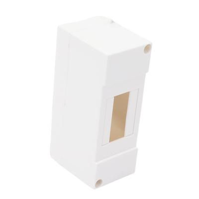 Caja de distribución para sobreponer, IP20, 02 módulos (SKU: 8101000) Caja de distribución para sobreponer, IP20, 02 módulos (SKU: 8101000)