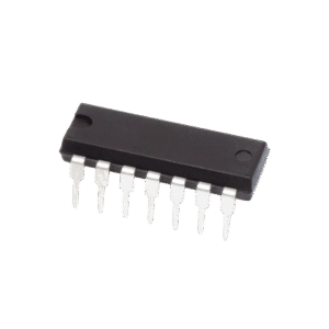 Circuito Integrado Interruptor Cuádruple Bilateral, DIP-14. Circuito Integrado Interruptor Cuádruple Bilateral, DIP-14.