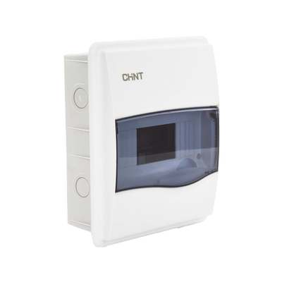 Caja de distribución para empotrar, IP40, 08 módulos (SKU: 8101006) Caja de distribución para empotrar, IP40, 08 módulos (SKU: 8101006)