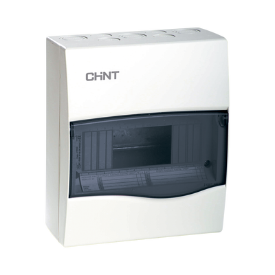 Caja de distribución para sobreponer, IP40, 08 módulos (SKU: 8101011) Caja de distribución para sobreponer, IP40, 08 módulos (SKU: 8101011)