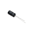 Capacitor Electrolítico en Aluminio, Radial de 220 µFd, 16 Vcc, 105 °C, 6.3 x 11 mm. Capacitor Electrolítico en Aluminio, Radial de 220 µFd, 16 Vcc, 105 °C, 6.3 x 11 mm.