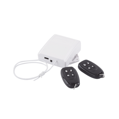 Receptor Universal con conexion directa al Keybus del panel de alarma con relevador auxiliar para abrir puertas de garage o aplicaciones de pulso momentaneo Receptor Universal con conexion directa al Keybus del panel de alarma con relevador auxiliar para abrir puertas de garage o aplicaciones de pulso momentaneo