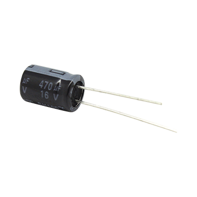 Capacitor Electrolítico de Aluminio, Radial de 470 µFd, 16 Vcc, 105 °C, 8.0 x 11 mm. Capacitor Electrolítico de Aluminio, Radial de 470 µFd, 16 Vcc, 105 °C, 8.0 x 11 mm.