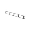 Patch Panel de Fibra Óptica, Para 4 Placas Acopladoras FAP o FMP, Color Negro, 1UR