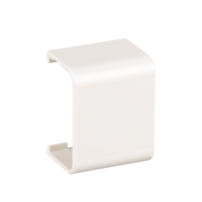 Unión recta, para uso con canaleta LD10/LDPH10, material ABS, Color Blanco Mate Unión recta, para uso con canaleta LD10/LDPH10, material ABS, Color Blanco Mate