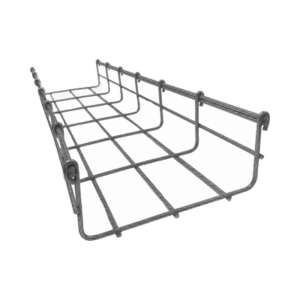 Charola Bimetálica Tipo Malla 54/150 mm, Ideal Para Utilizarse al Exterior o Zonas Húmedas, Hasta 129 Cables Cat6, Tramo de 3 Metros