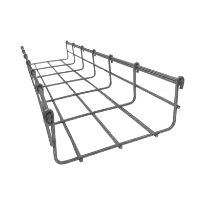Charola Bimetálica Tipo Malla 54/150 mm, Ideal Para Utilizarse al Exterior o Zonas Húmedas, Hasta 129 Cables Cat6, Tramo de 3 Metros Charola Bimetálica Tipo Malla 54/150 mm, Ideal Para Utilizarse al Exterior o Zonas Húmedas, Hasta 129 Cables Cat6, Tramo de 3 Metros