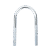 Abrazadera tipo U de 1", con acabado Electro Zinc, no incluye tuercas y arandelas
