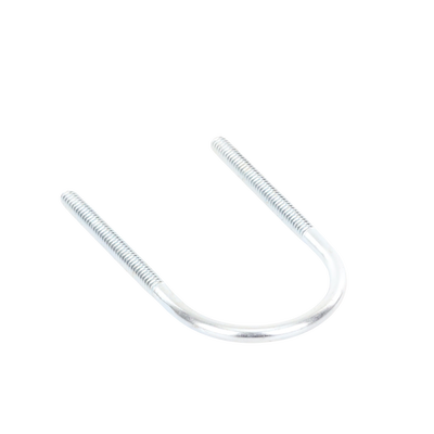 Abrazadera tipo U de 1 1/4", con acabado Electro Zinc, no incluye tuercas y arandelas